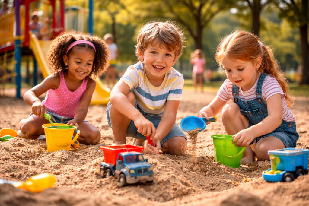 Imagem: Crianças no parque